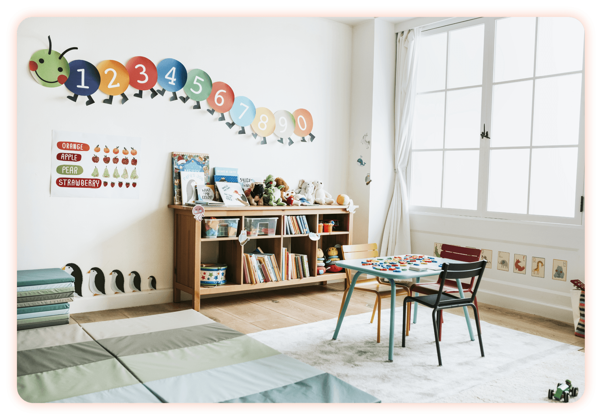 MyNursery dashboard preview